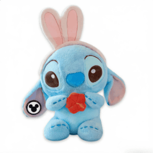 Peluche Stitch Coniglio con badge ufficiale