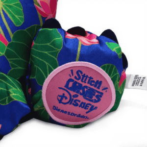 Peluche Stitch Mulan con badge ufficiale