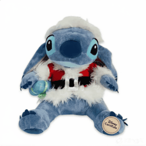 Peluche Stitch Natalizio con distintivo di autenticità