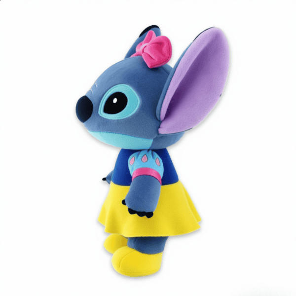 peluche Stitch ragazza vista 3/4
