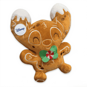 Peluche Stitch pan di zenzero con badge ufficiale