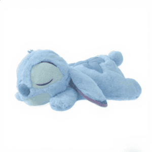peluche Stitch che dorme vista a tre quarti