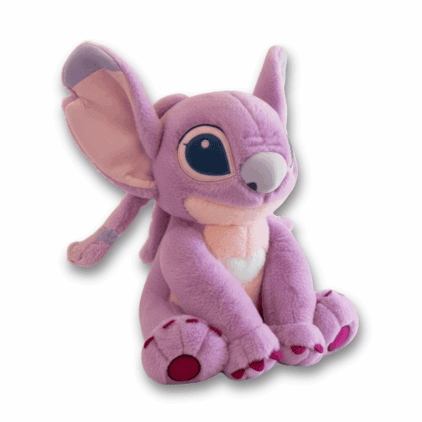 vista 3/4 peluche angelo gigante XXL 60 cm 2