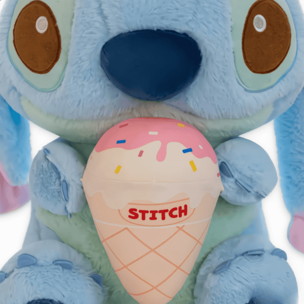 zoom viso peluche stitch gelato