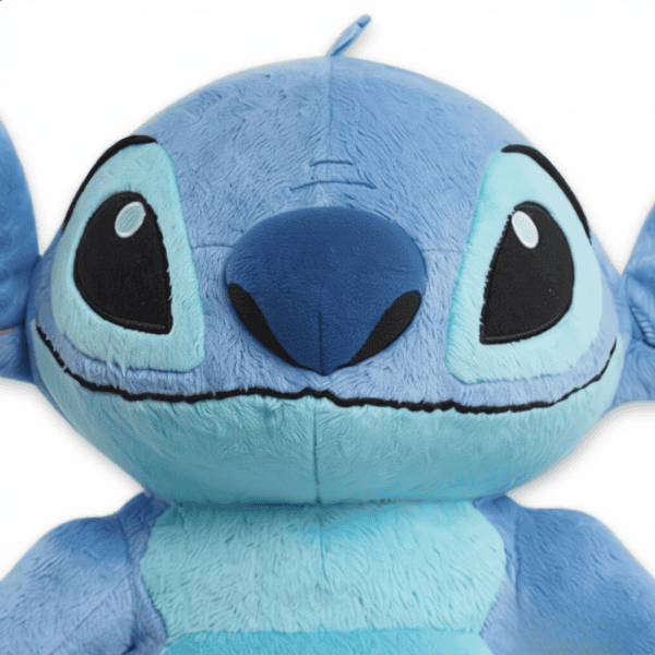 zoom, volto, peluche, Stitch, kawaii