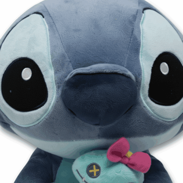 Peluche Stitch 100 anni ufficiale Disney zoom viso