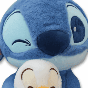 Zoom viso peluche Stitch papera ufficiale Disney