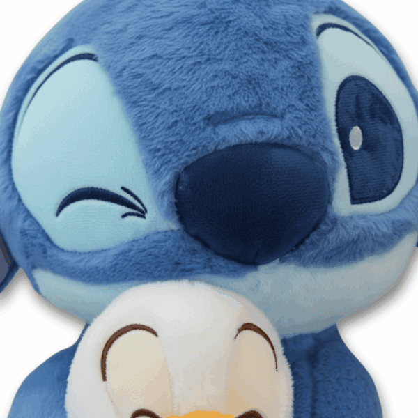 Zoom viso peluche Stitch papera ufficiale Disney
