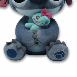 Zoom sulle zampe del peluche Stitch 100 anni ufficiale Disney 20 cm