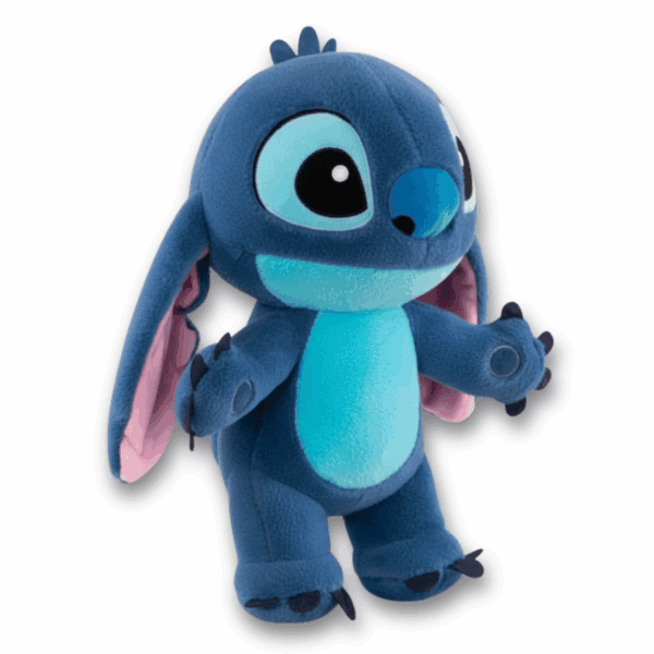 Grande peluche Stitch blu vista 3/4