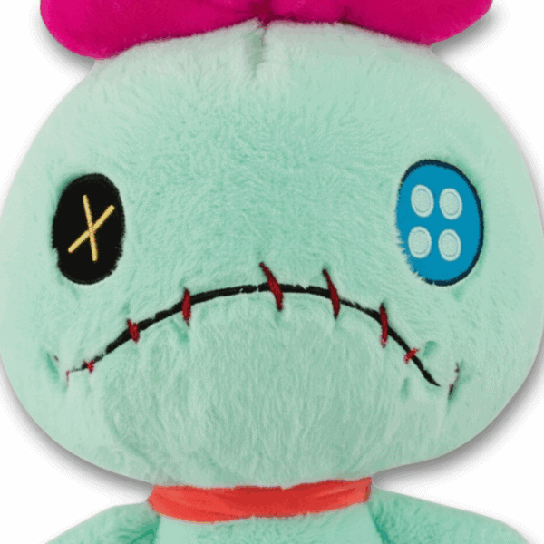 Peluche sporco zoom su viso