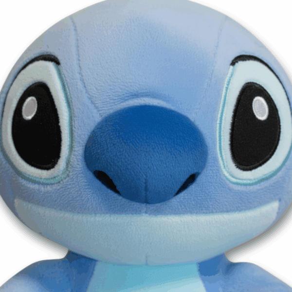 Peluche Stitch blu zoom viso
