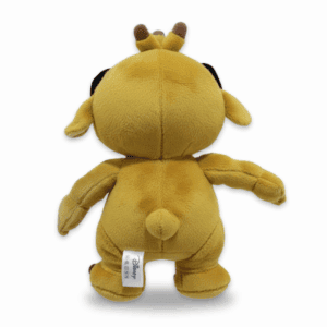 Peluche Reuben Stitch giallo di schiena