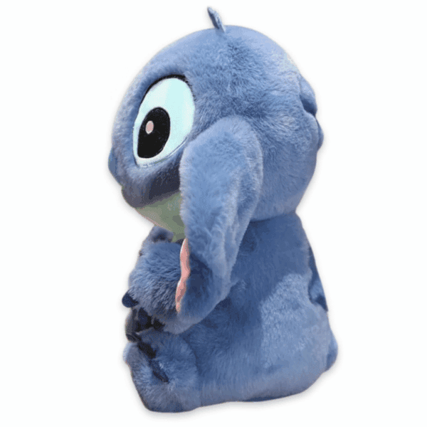 Peluche Stitch morbido 35 cm vista di lato