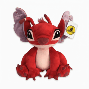 peluche stitch rosso badge Disney Ufficiale