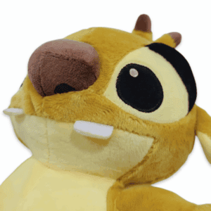 zoom volto peluche Reuben Stitch giallo