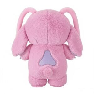 borsa dell'acqua calda Stitch rosa di schiena