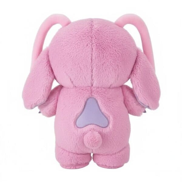 borsa dell'acqua calda Stitch rosa di schiena