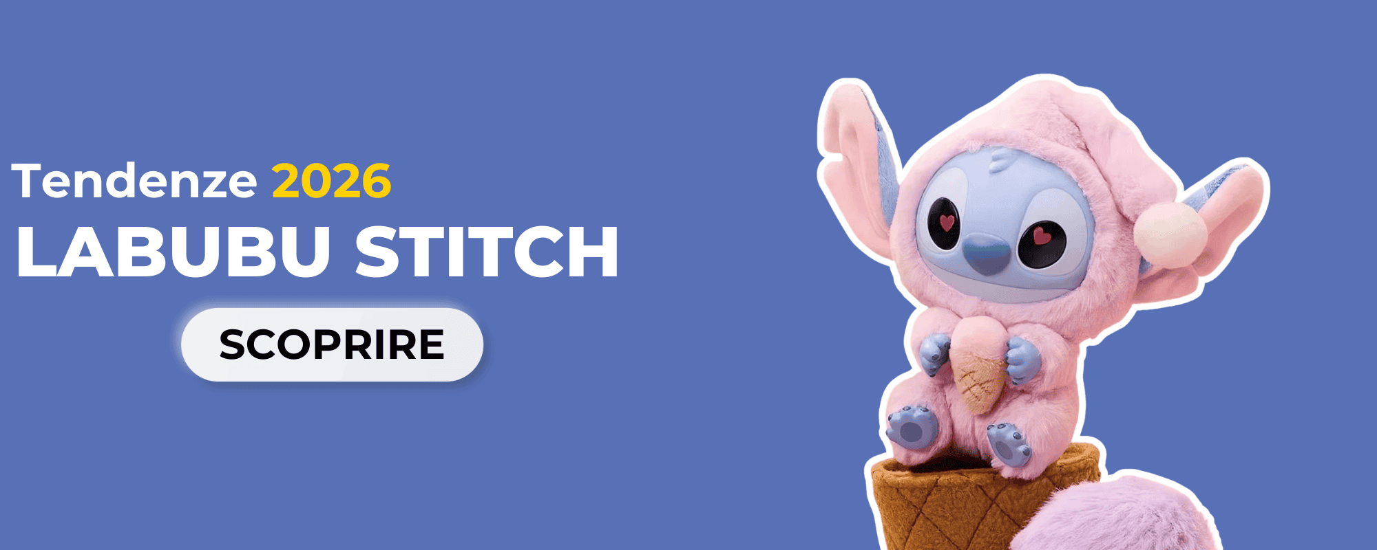 Labubu Stitch Italia