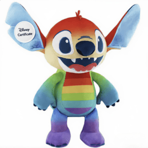Peluche Stitch Pride con badge di autenticità