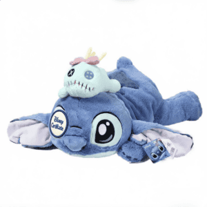 Peluche Stitch con Scrump con badge di autenticità