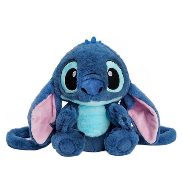 Zaino di pel peluche Stitch blu