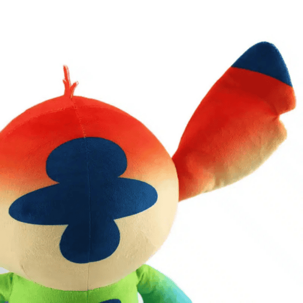 Peluche Stitch Pride vista di schiena