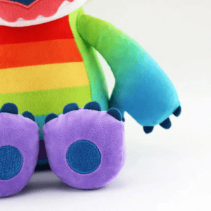 zoom zampe peluche Stitch Pride