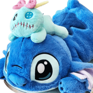 zoom zampa peluche Stitch con Scrump